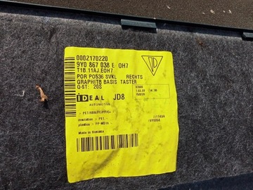 фото thumb №8, Porsche cayenne iii 9y - оббивка боковина багажника правий 9y0867038e