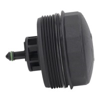 фото thumb №13, Кришка корпус фільтра оливи 11427525334 чорний