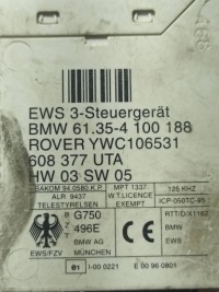 Модуль імобілайзер bmw 3 e46 61354100188 Оригінал, фото thumb