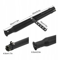 фото thumb №14, 45mm/1.8in труба выхлопная motocykla универсальная