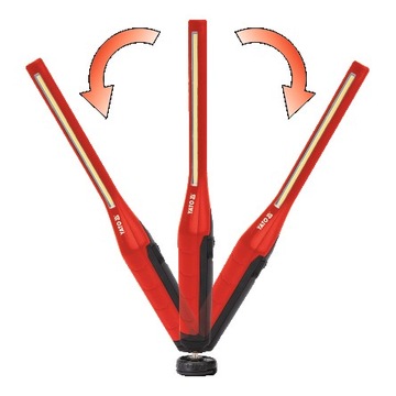 Lampa warsztatowa YATO akumulatorowa REGULACJA magnes latarka LED YT-08519
