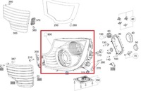 фото thumb №5, Mercedes actros mp5 лампа левый перед a9618205039