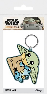 Brelok do kluczy Star Wars The Mandalorian gumowy