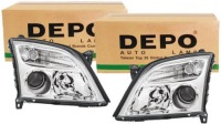 Купить Depo фары лампы перед opel vectra c хром, фото thumb