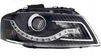 фото thumb №1, Лампы передние фары audi a3 8p чёрный dayligh