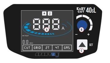 ПЛАЗМЕННЫЙ РЕЗАК SPARTUS EASYCUT 40SL 230В 4Т