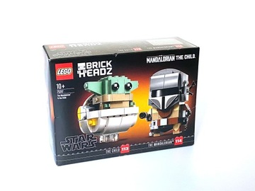НОВЫЙ LEGO 75317 BrickHeadz Мандалорец и ребенок