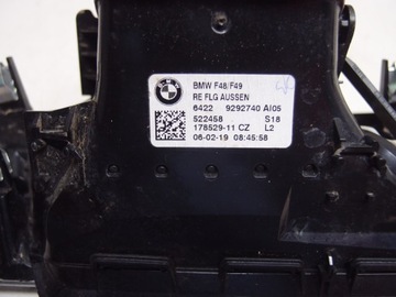 фото thumb №6, Решётки воздуховод консоли планка декоративная bmw x1 f48