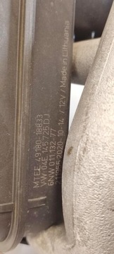 фото thumb №7, Vw tiguan ii турбина turbospężarka 1.5 tsi 04e145725dj 05e145701k