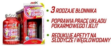 НАТУРАЛЬНАЯ КОЛОКНА детоксикация + похудение Amix Super Fiber 3 вида клетчатки