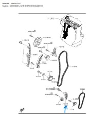 фото thumb №4, Направляющая цепи натяжителя - mazda 3 bl r2aa12671