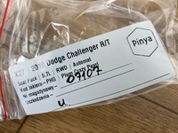 фото thumb №8, Защита заглушка бампера dodge challenger charger 2015+ usa