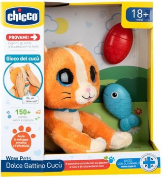 ИНТЕРАКТИВНЫЙ МАСКОТ CHICCO КОТЕНОК И ЛЮДИ 18мес+