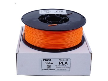 PLA-нить Оранжевый Оранжевый Plast-Spaw 1кг