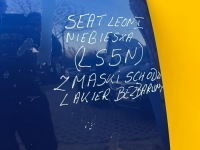 Купить Капот перед seat leon 1 99-06r niebieska код лакокрасочного покрытия ls5n ., фото thumb