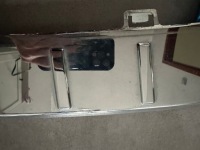 Хром молдинг бампера задняя a2518852021 mercedes w251 lift r amg Доставка, фото thumb