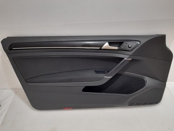 GOLF VII 3-y drzwi BOCZEK TAPICERKA DRZWI AMBIENTE LED CARBON 5G3867011BQ