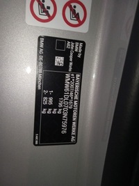 фото thumb №7, Mini cooper s 2021 кришка багажника задня задня лак a62