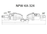 фото thumb №4, Nty привідний вал привідна kia ceed 2.0crdi 06- /mtm права/