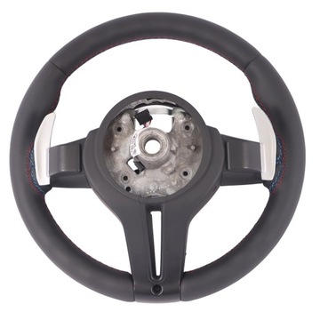 фото thumb №12, Bmw f80 m3 f82 f83 m4 f87 m2 руль новая чёрная кожа m sport с подогревом