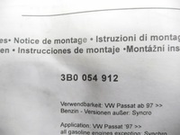 фото thumb №13, Набор dogrzewania vw passat 97- оригинальный номер 3b0054912