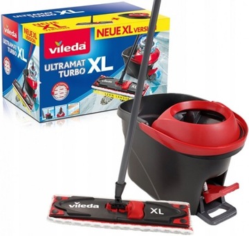 Швабра Vileda Spin ULTRAMAX ULTRAMAT Turbo XL SET 42см