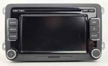 фото thumb №1, Vw passat b6 b7 golf v vi touran радио сенсорный 3c8035195a dab з код