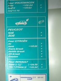 фото thumb №9, Щітка двірники peugeot перед 400mm/16'' 6426.t7