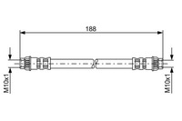 фото thumb №2, Шланг гальмівний задня do renault twingo ii 1.2 tce