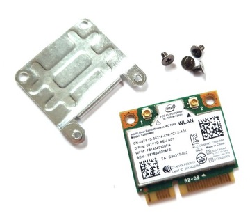 КАРТА WIFI INTEL DUAL BAND WIRELESS-AC 7260, адаптер 5 ГГц, ПОЛНЫЙ РАЗМЕР, 867 Мбит/с