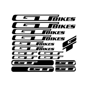 15 шт. для GT BIKES виниловые наклейки наклейки для горного велосипеда MTB Велоспорт BMX