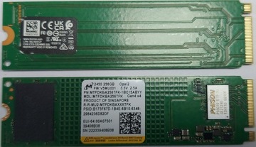 Твердотельный накопитель Micron M.2 2450, 256 ГБ, NVMe 2280 MTFDKBA256TFK-1BC15ABYY GEN4 X4