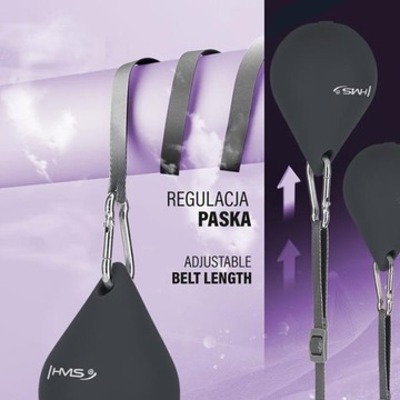 HHM15 HULA HOP ЧЕРНЫЙ С МАГНИТОМ И ВЕСОМ + СЧЕТЧИК HMS