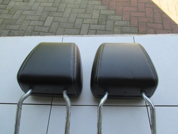 фото thumb №11, Підголівник перед біла нитка шкіра focus mk3 2013