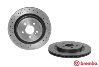 фото thumb №2, Brembo тормозные диски kpl задняя mercedes r172 c117 x117