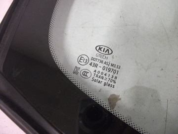 фото thumb №3, Стекло дверь зад правый kia stinger 83583-j5000