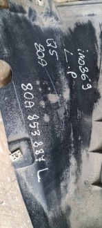 фото thumb №9, Q5 80a спойлер підкрилок підкрилок пластиковий ліва лівий перед 80a853887l