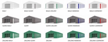 Namiot Magazynowy 5x10 Hala Magazynowa DAS 240 S