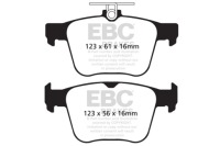 Купити Гальмівні колодки гальмівні ebc yellow stuff - dp42173, фото thumb