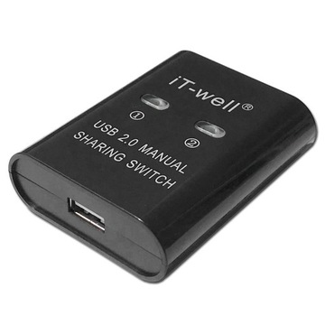 Двухпортовый USB-KVM-переключатель
