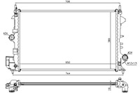 фото thumb №2, Радиаторов двигателя opel signum vectra c vectra c gt