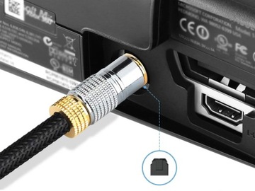 ЦИФРОВОЙ ОПТИЧЕСКИЙ КАБЕЛЬ ALOGY 1м для ПК ТВ