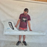 Купить Porsche boxster 981 12- порог правый  молдинг порог 98150466205, фото thumb