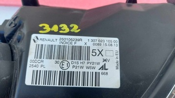 фото thumb №11, Renault megane iii лампа правая перед передняя bi-xenon jak новая 3132