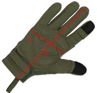 ВОЕННЫЕ СТРЕЛКОВЫЕ ПЕРЧАТКИ DOMINATOR WZ.93 XL