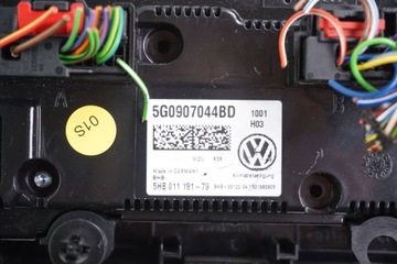фото thumb №7, Панель кондиционера vw golf vi 5g0907044bd