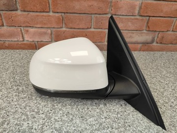 фото thumb №15, Зеркало правые 5 pin матовые bmw g05 x5 g07 x7 lci a300 альпийский белый