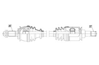 фото thumb №1, Полуось приводная mini cooper 2002-07.2004 левая