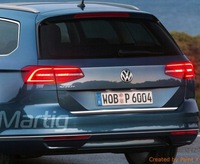 фото thumb №12, Vw passat b8 kombi - молдинг хром na кришка хромована кришка багажника захисна тюнінг