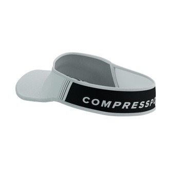 COMPRESSPORT VISOR ULTRALIGHT козырек для бега белый/черный